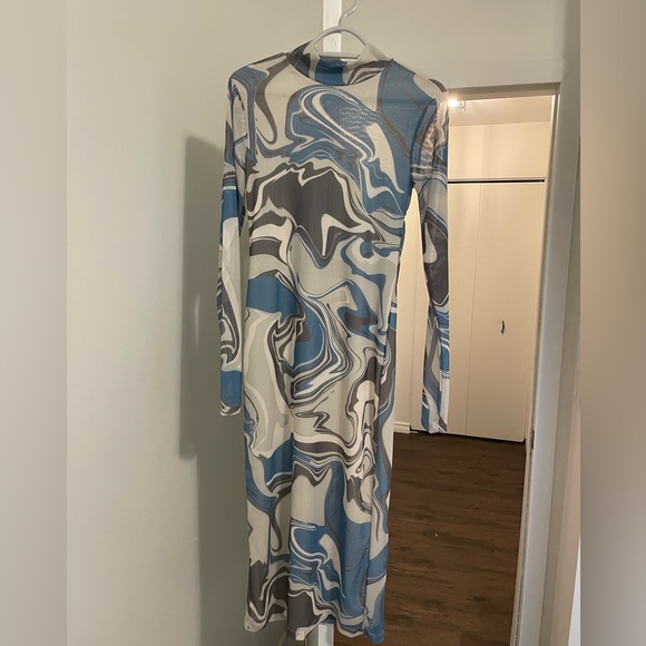 Gina Tricot mesh dress. Size small. Purchased in Norway - Picture 2 of 2